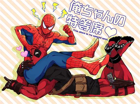 deadpool x spiderman gay porn